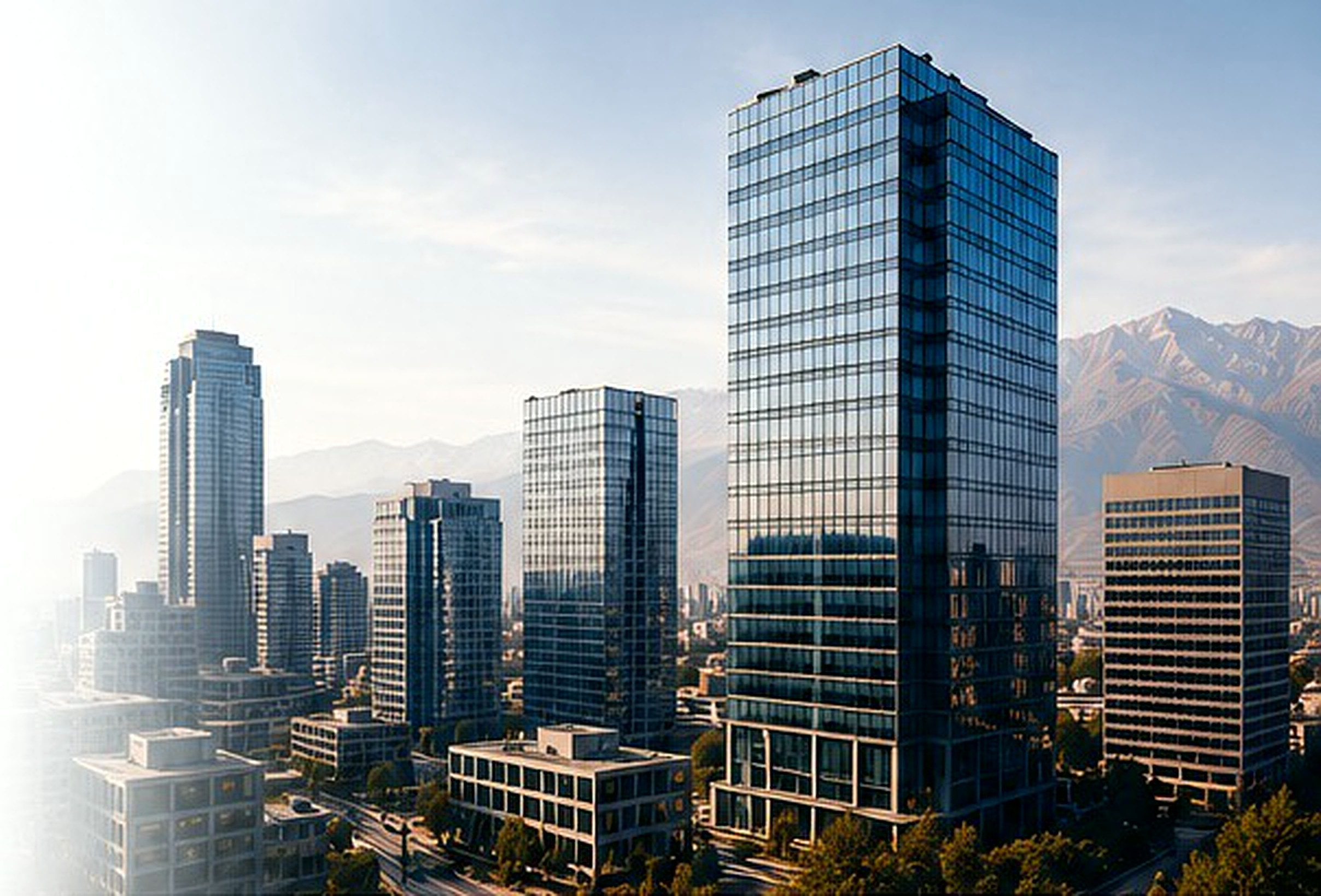 Edificios corporativos en Santiago
